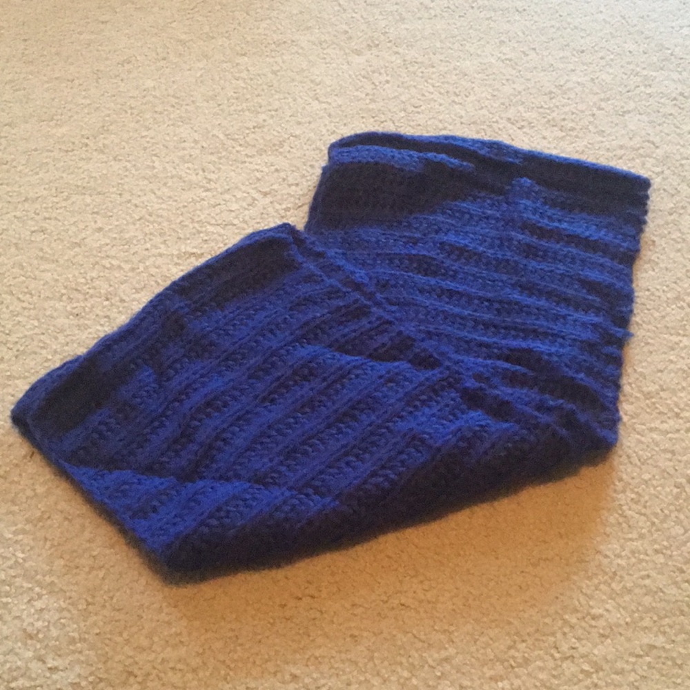 Royal Blue BP x Nordstrom knit infinity scarf NWOT